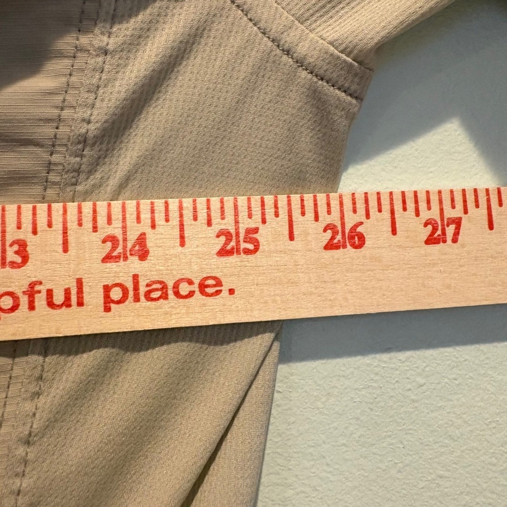 Kuhl Airspeed Men Large Tall Tan Vent Shirt Outdoor Hiking Fishing UPF - Picture 15 of 16